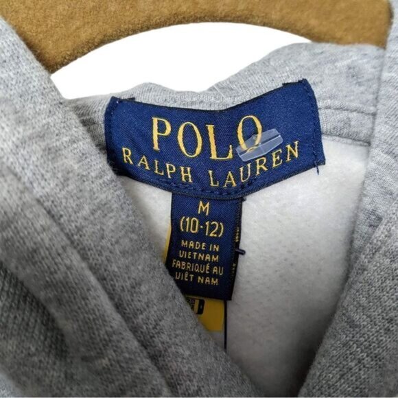 NWT POLO RALPH LAUREN Polo Teddy Bear Hoodie Sweatshirt M - Picture 3 of 6